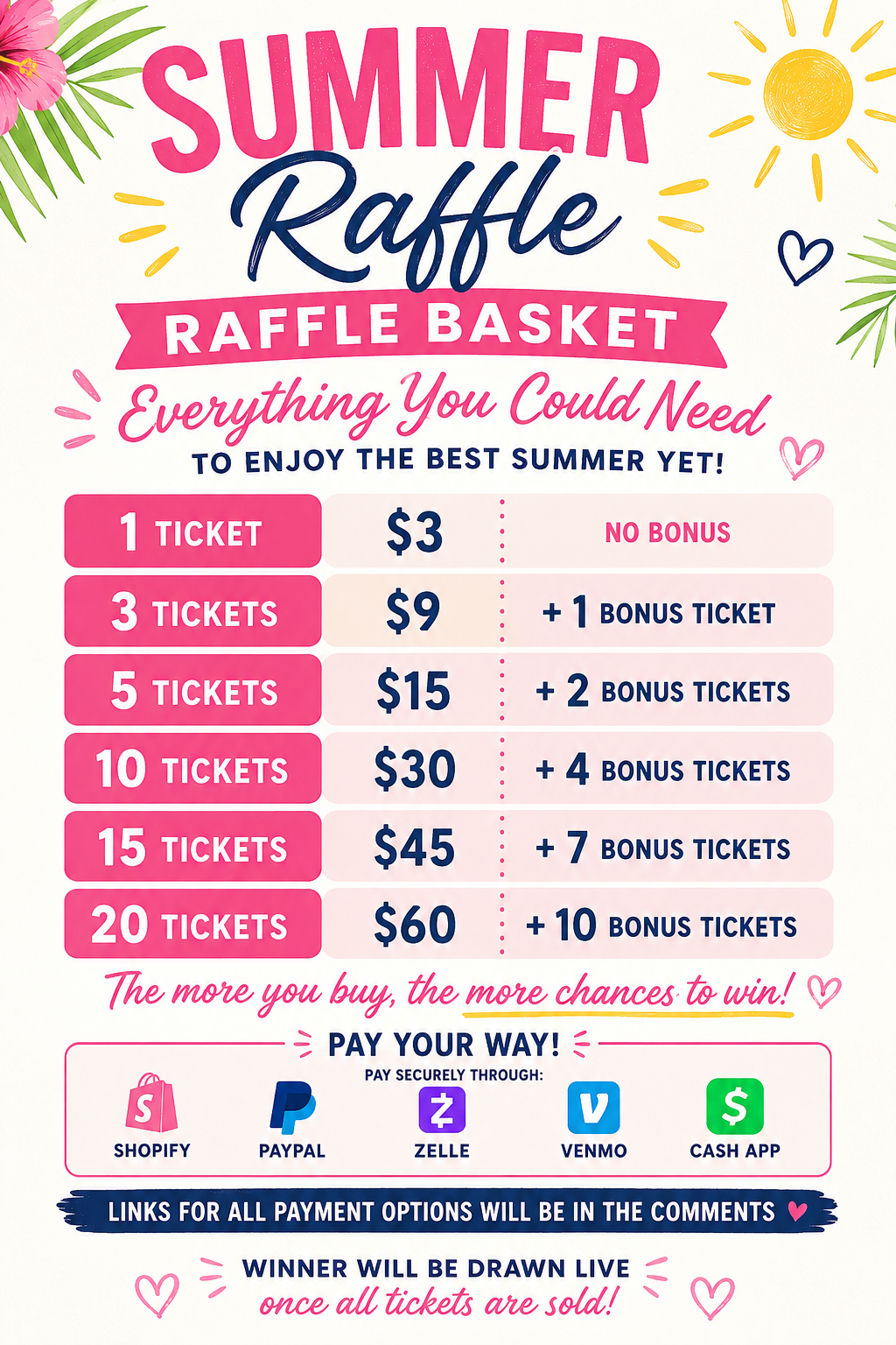 Summer Basket Raffle