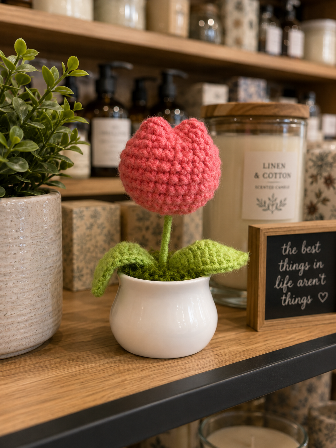 Crochet Flower in Out