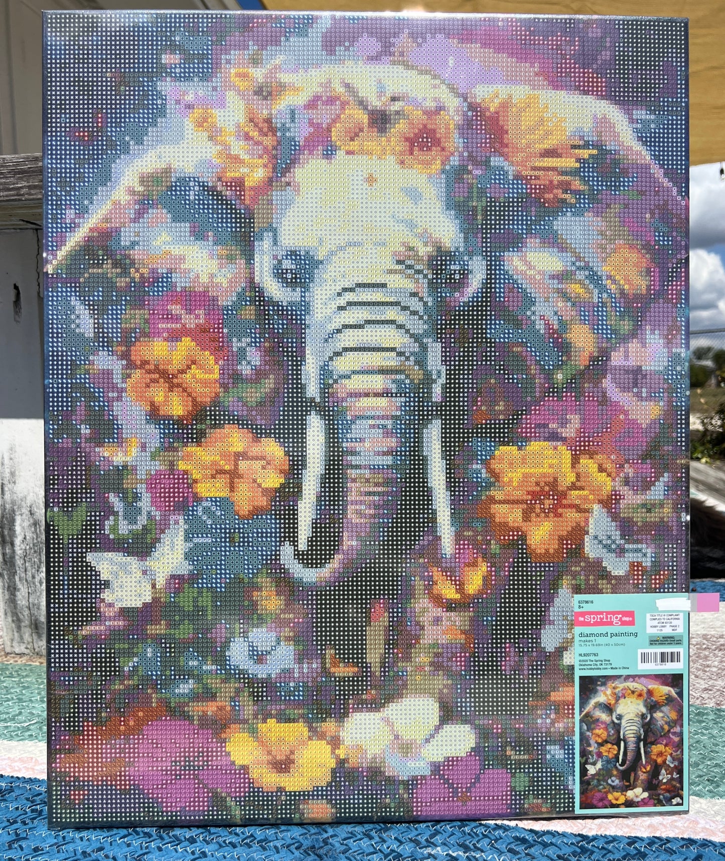 Elephant Diamond Art (X-Large)