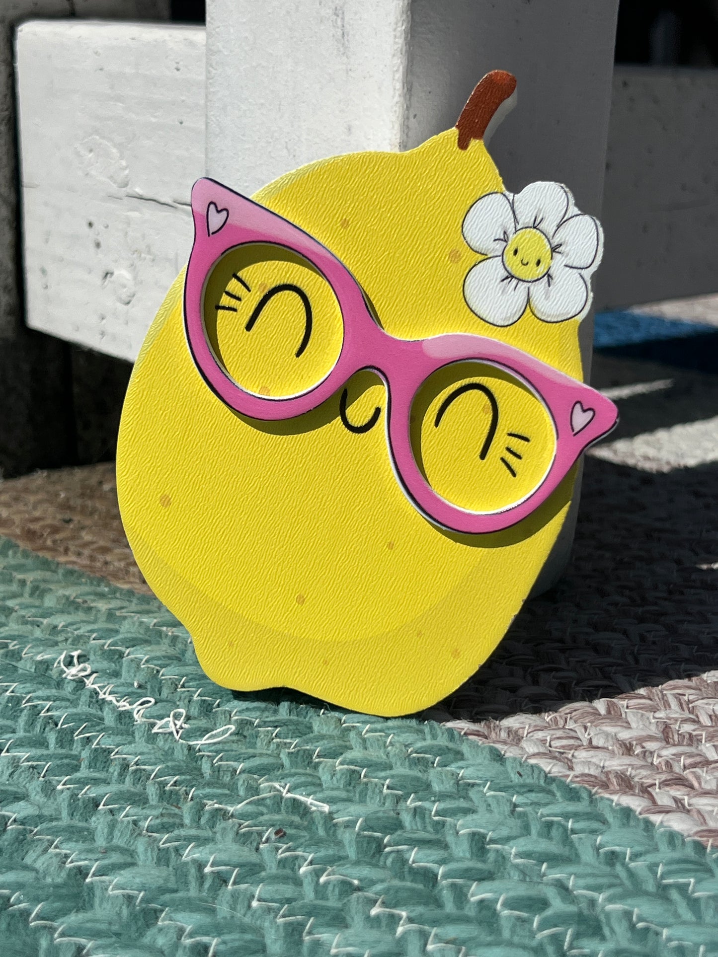 Lemon with Glasses