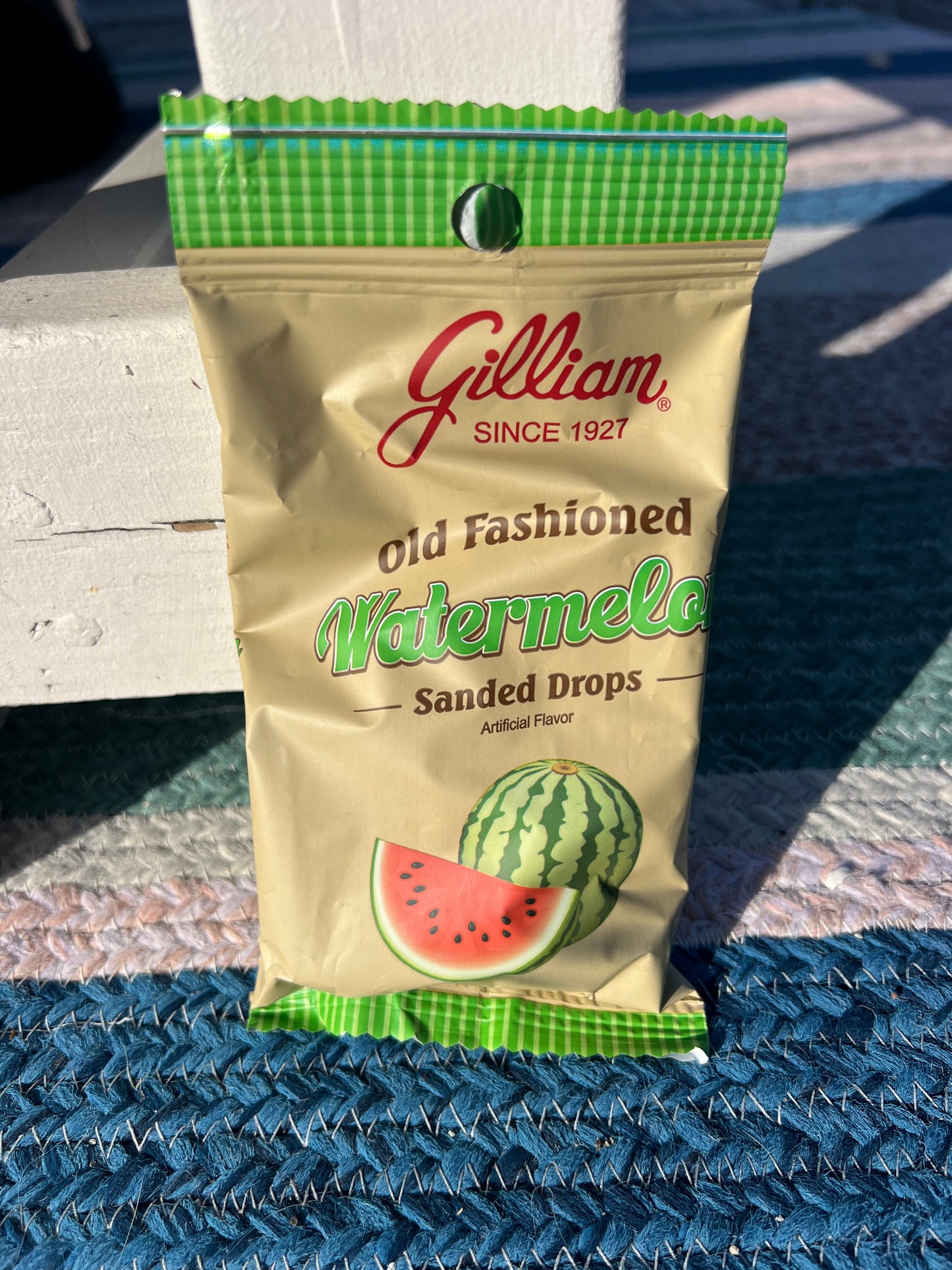Old Fashioned Sanded Candy Drops - Watermelon