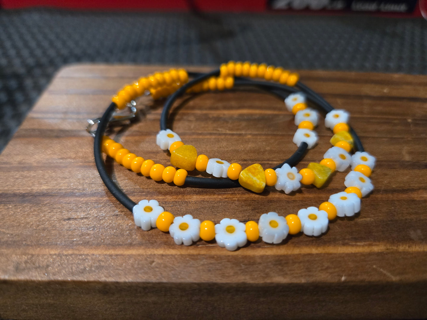 Sunflower Wrap Bracelet