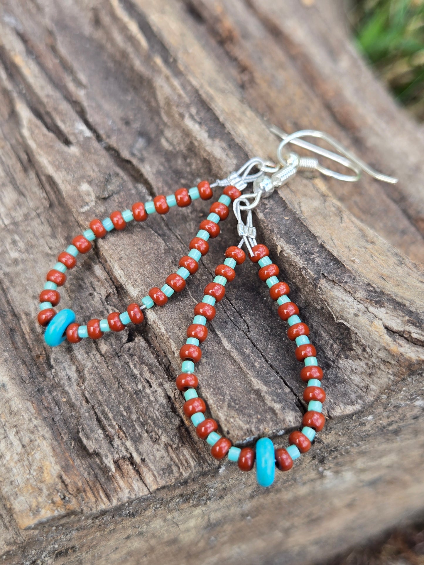 Earrings Seed beads