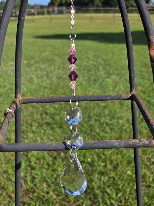 Swarovski Crystal Sun Catcher ✨ Handmade by Gabechi Creations
