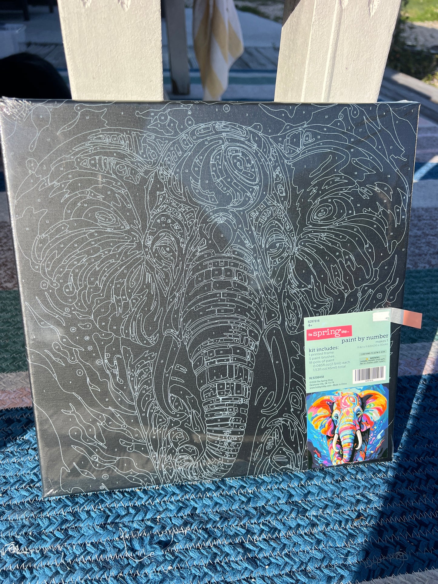 Paint By Number - Elephant