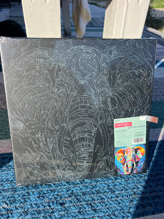 Paint By Number - Elephant