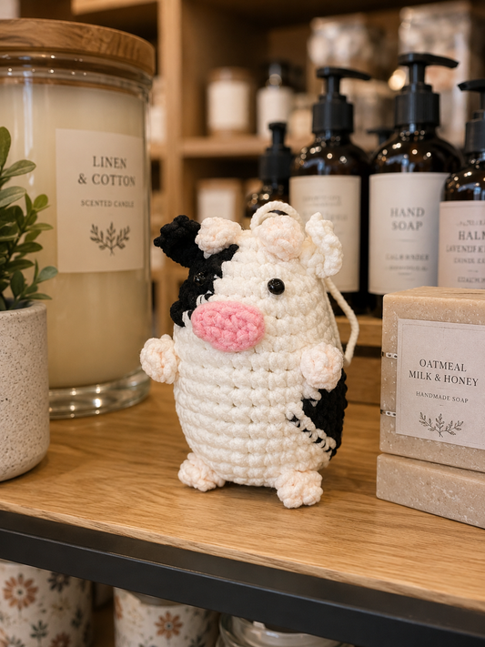Crocheted Cow