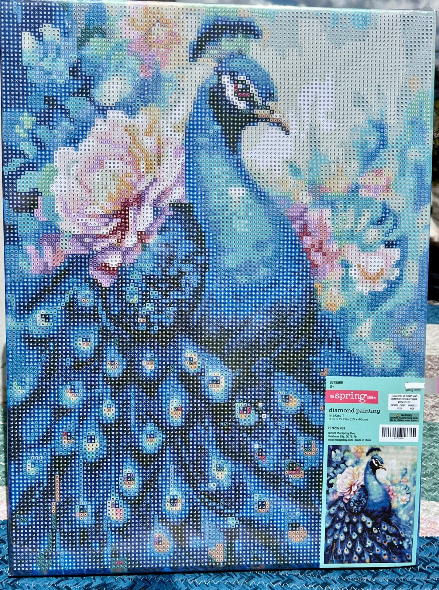 Peacock Diamond Art