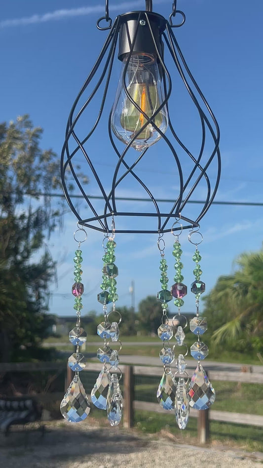 Custom Solar Suncatcher Lantern