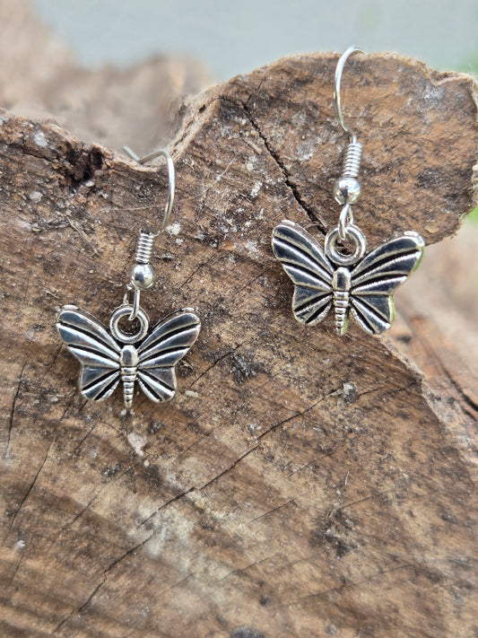 Earrings Butterflies