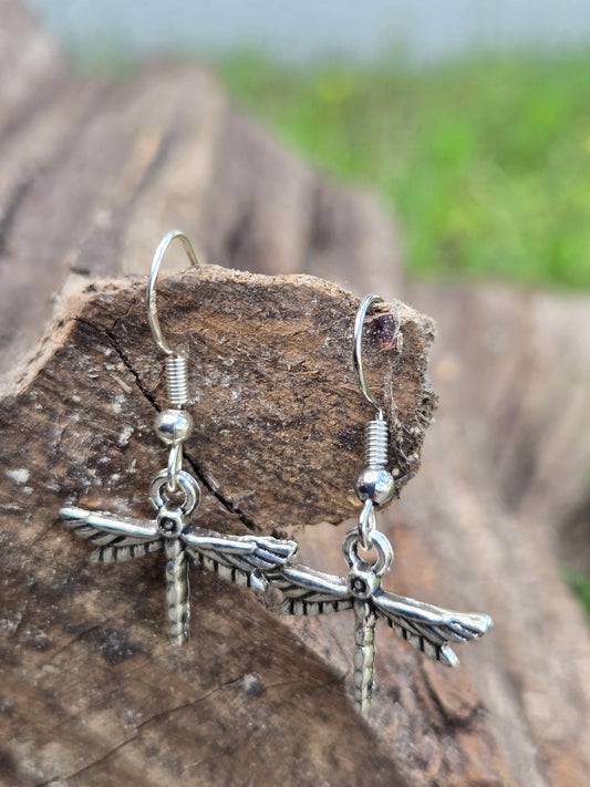 Earrings Dragonfly