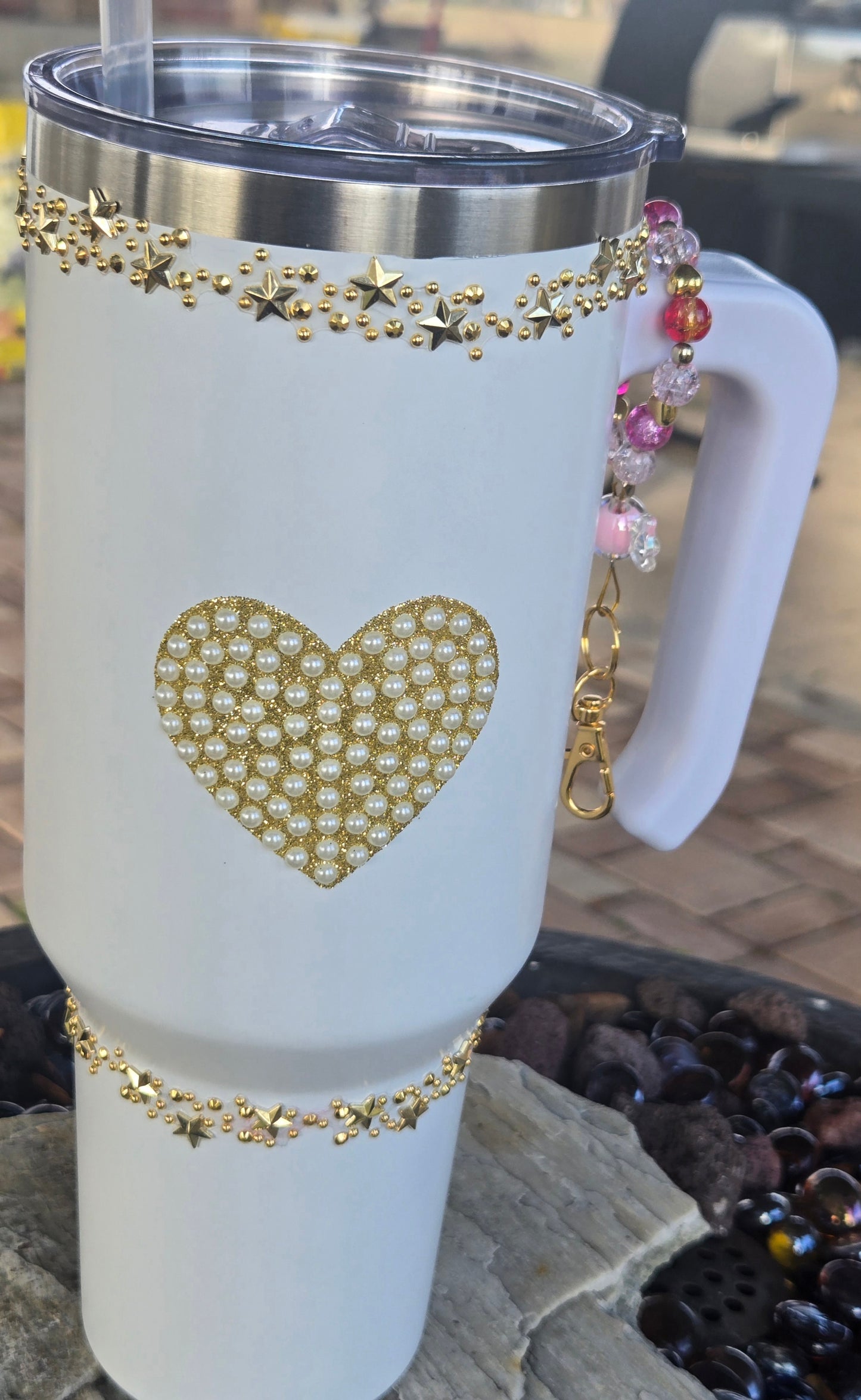 Tumbler Gold with accessory