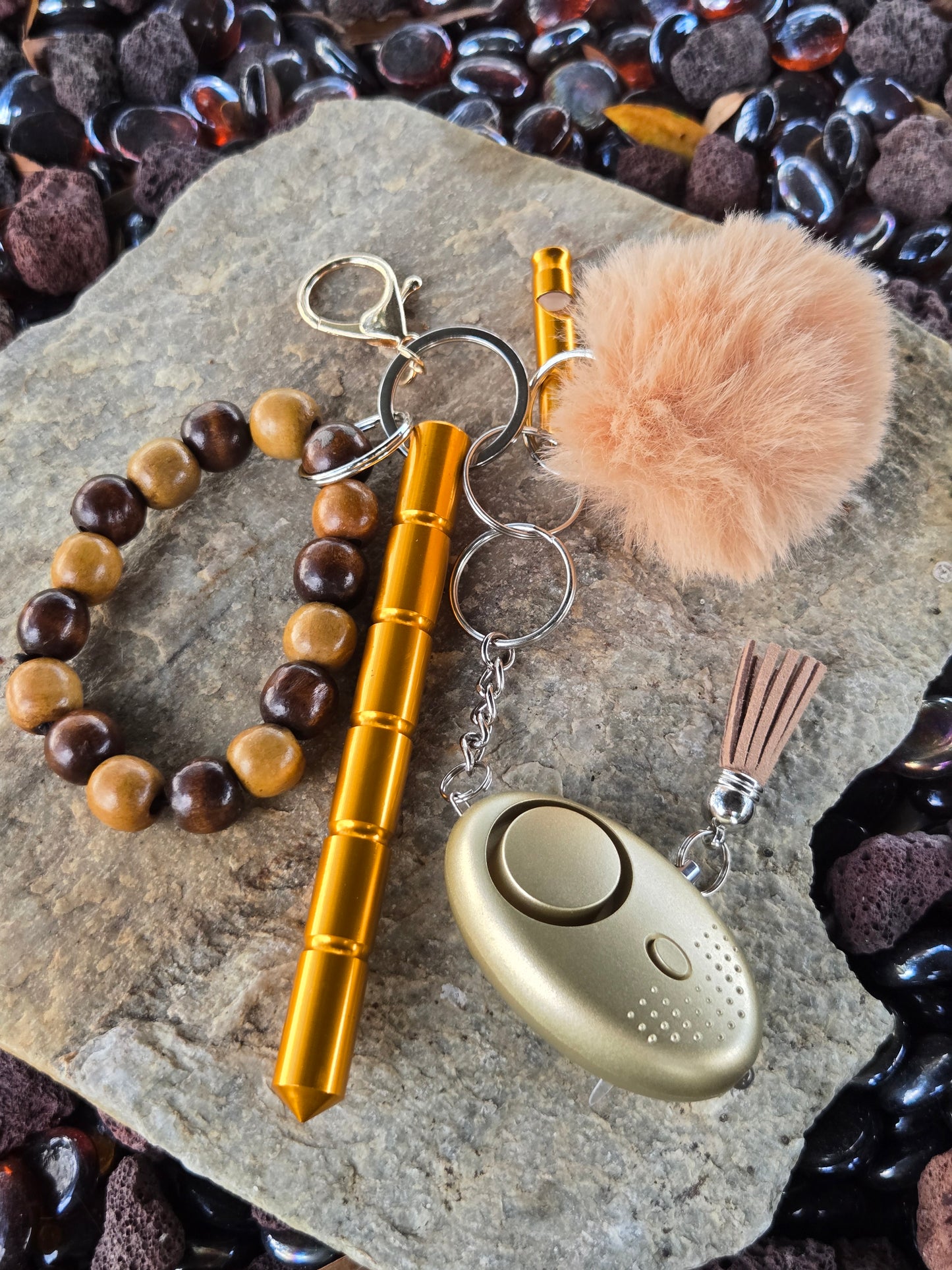 Safety Babe Keychains - Ready To Go Editions