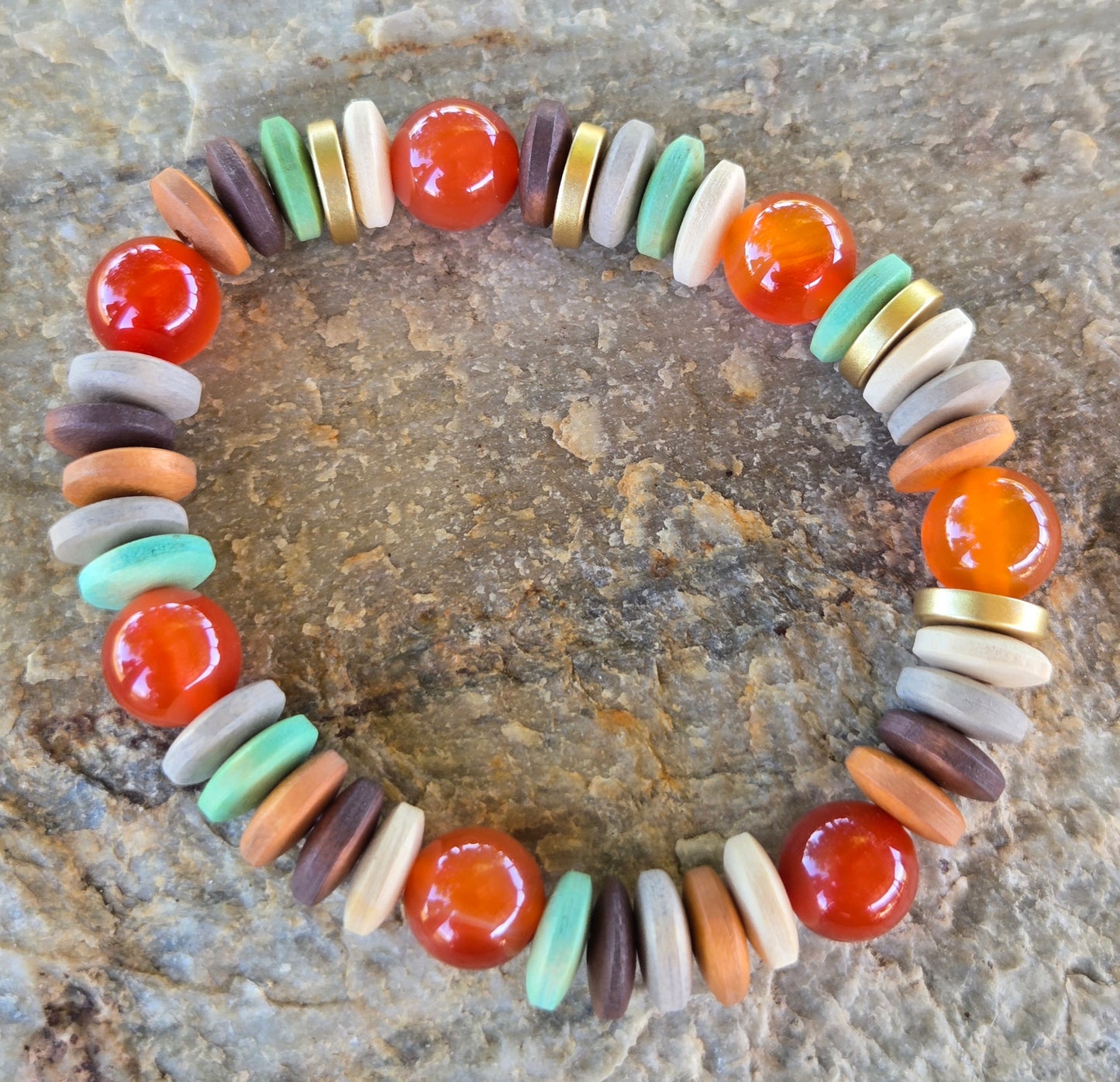 Bohemian Style Stone Bracelet