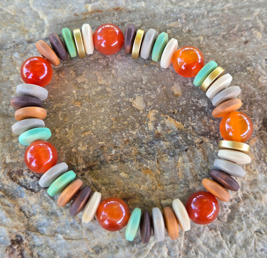 Bohemian Style Stone Bracelet
