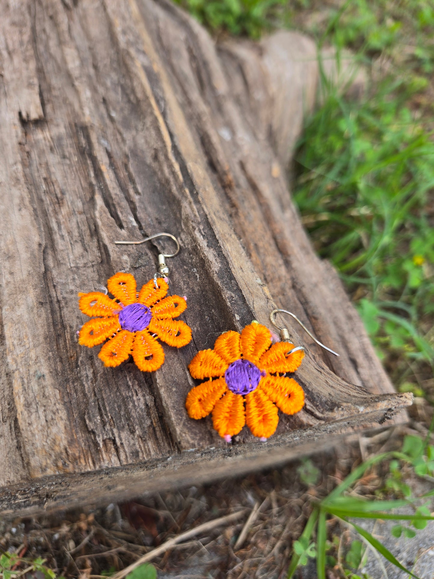 Earrings flower 🌼