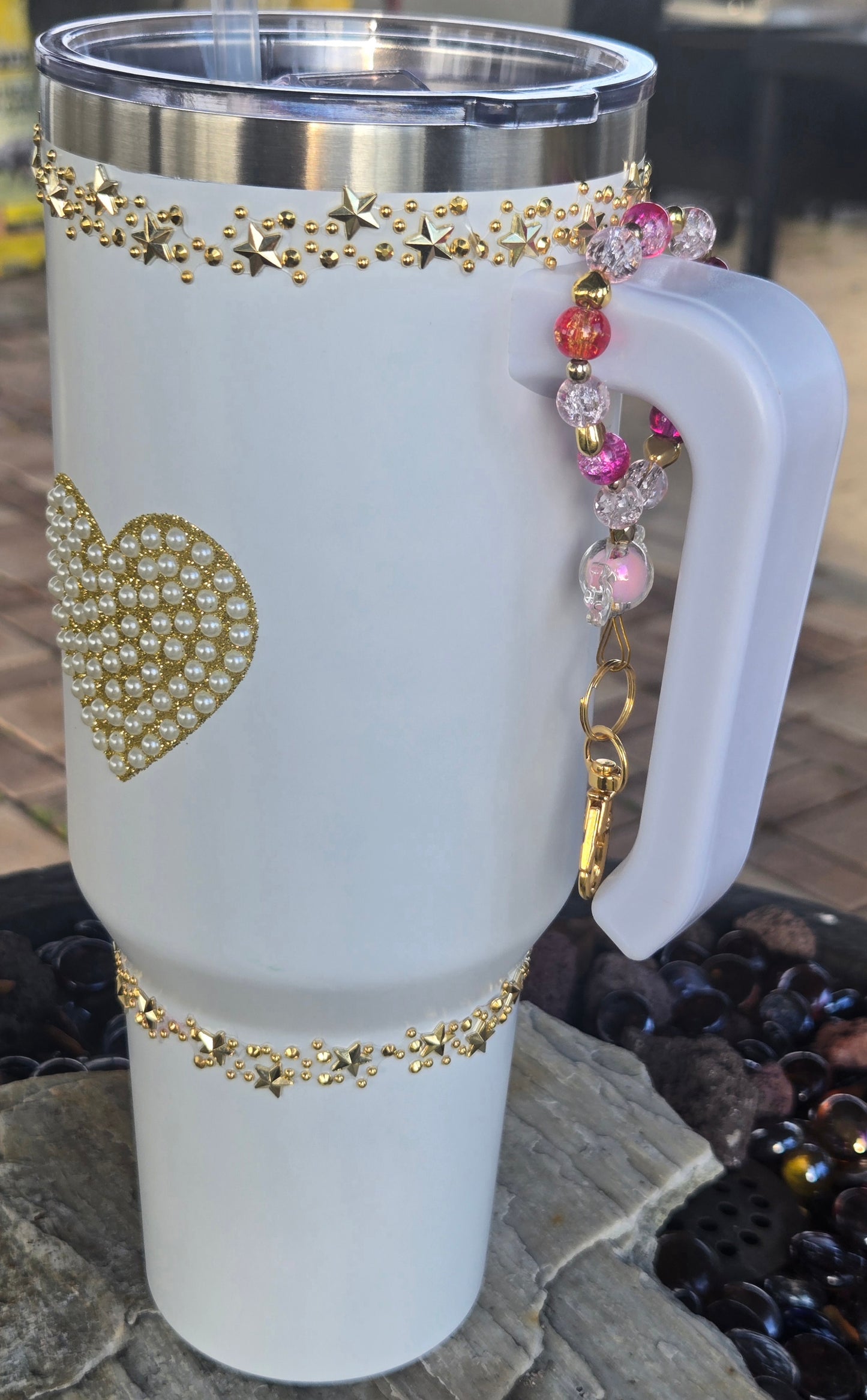 Tumbler Gold with accessory